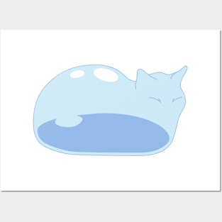 Cat Slime Posters and Art